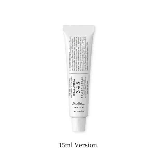 Dr. Althea 345 Relief Cream 15ml – Soothing Barrier Repair Moisturizer (Mini)