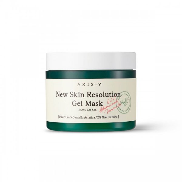 AXIS-Y New Skin Resolution Gel Mask 100ml – Soothing & Hydrating Gel Mask