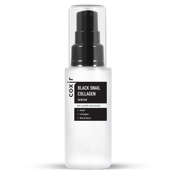 COXIR Black Snail Collagen Serum 50ml – Firming & Anti-Wrinkle Repair Serum