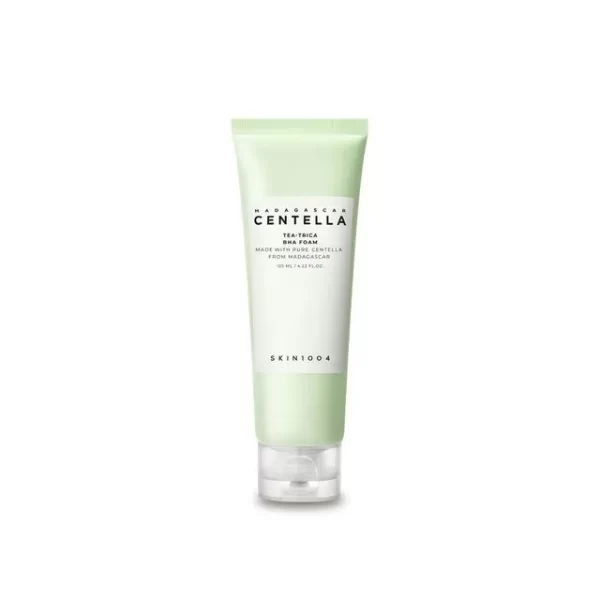 SKIN1004 Madagascar Centella Tea-Trica Bha Foam 125ml – Gentle Cleansing & Redness-Calming Foam