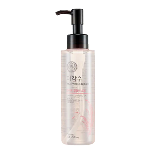 The Face Shop Rice Water Bright Cleansing Light Oil 150ml – Gentle Makeup Remover & Skin Brightening