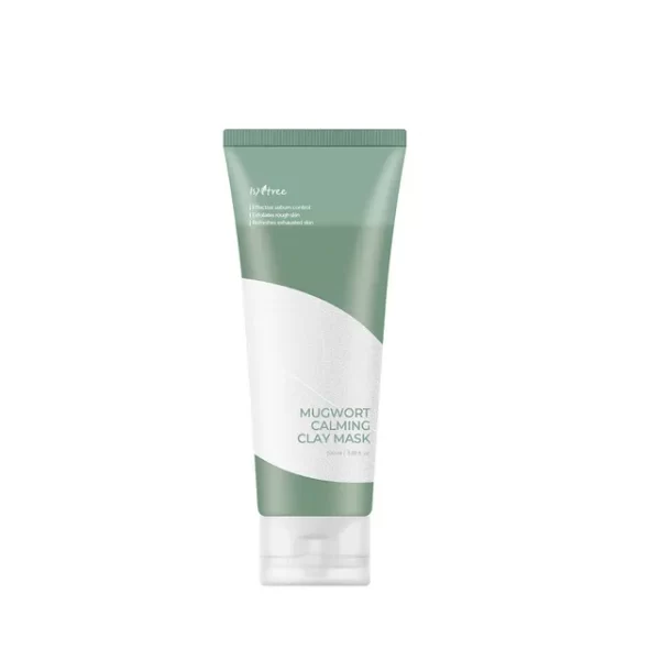 Isntree Real Mugwort Clay Mask 100ml – Soothing & Pore-Cleansing Face Mask