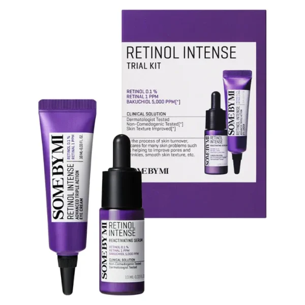 Some By Mi Retinol Intense Trial Kit – Anti-Aging & Skin Renewal Starter Kit