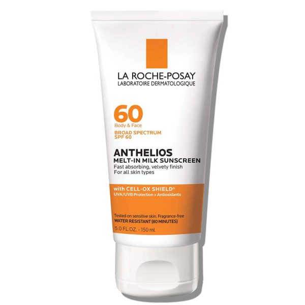 La Roche-Posay Anthelios Melt-in Milk Sunscreen SPF 60 150ml – Broad-Spectrum Sun Protection