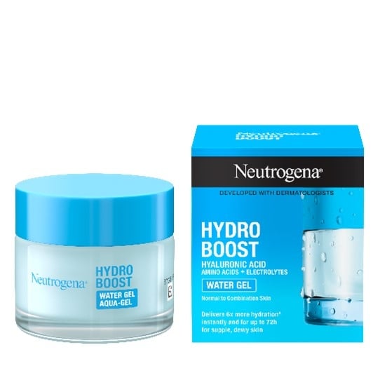 Neutrogena Hydro Boost Water Gel Moisturiser 50ml – Lightweight Hydrating Gel Moisturizer