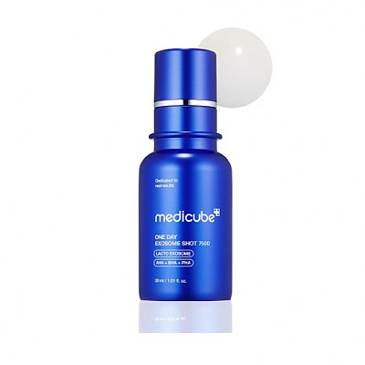 MEDICUBE ONE DAY Exosome Shot Pore Ampoule 2000 30ml – Pore Care & Skin Refining Serum