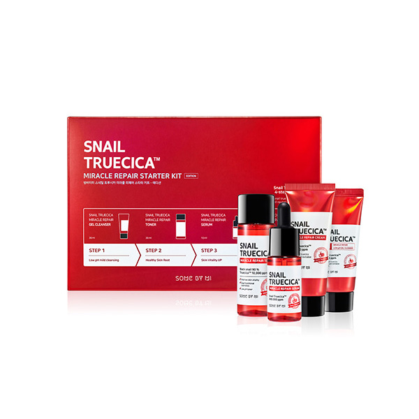 Some By Mi Snail Truecica Miracle Repair Starter Kit – Skin Repair & Soothing Starter Kit
