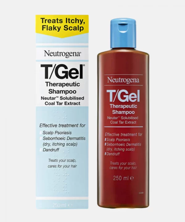 Neutrogena T/Gel Therapeutic Shampoo 250ml – Anti-Dandruff & Scalp Relief Shampoo