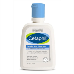 Cetaphil Gentle Skin Cleanser 125ml – Mild Daily Cleanser for Dry & Sensitive Skin