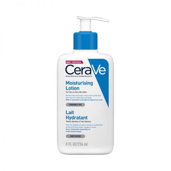 CeraVe Moisturizing Lotion for Dry to Very Dry Skin 236ml – Long-Lasting Hydration