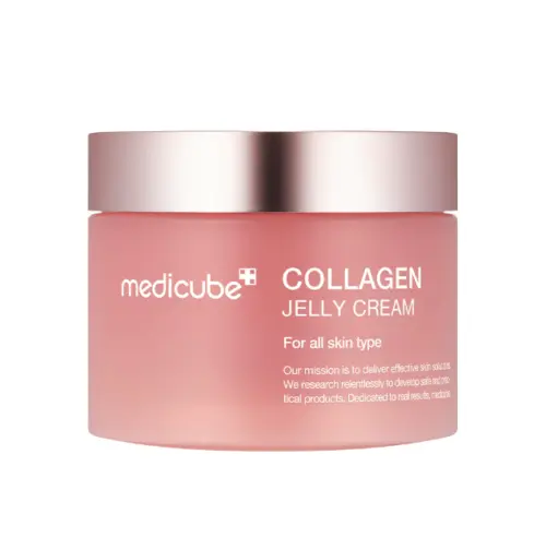 MEDICUBE Collagen Jelly Cream 110ml – Firming, Plumping & Glow Boost Moisturizer