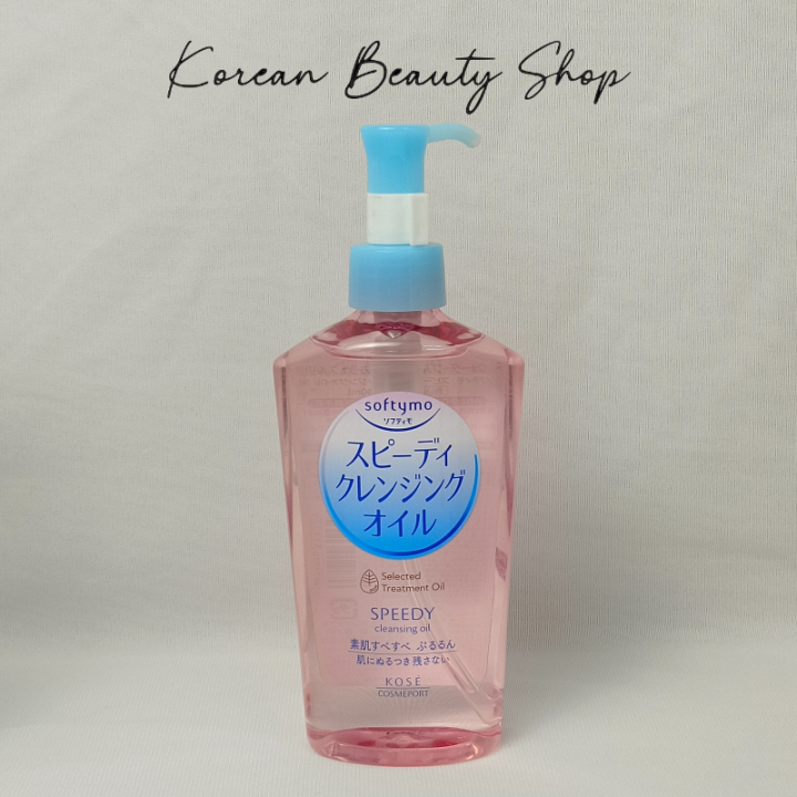 Softymo Speedy Cleansing Oil 230ml – Fast Makeup Remover & Deep Pore Cleansing Oil