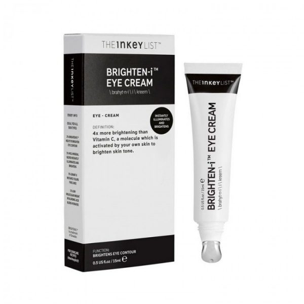 The INKEY List Brighten-i Eye Cream 15ml – Dark Circle & Puffiness Corrector