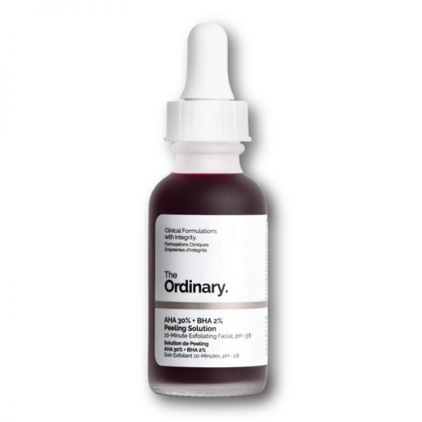 The Ordinary AHA 30% + BHA 2% Peeling Solution 30ml – Advanced Resurfacing & Brightening Peel