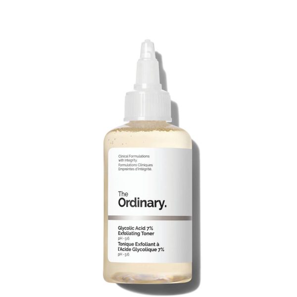 The Ordinary Glycolic Acid 7% Exfoliating Toner 100ml – Gentle Brightening & Smoothing Toner
