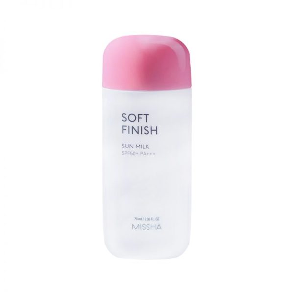 MISSHA All Around Safe Block Soft Finish Sun Milk SPF50+ PA+++ 70ml – Lightweight Sun Protection Milk