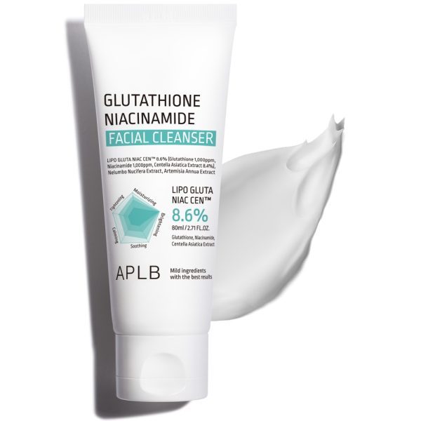 APLB Glutathione Niacinamide Facial Cleanser 80ml – Brightening & Gentle Cleanser