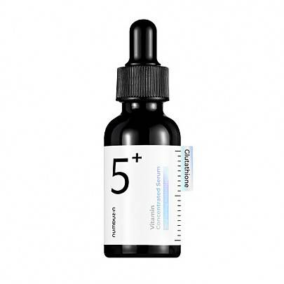 Numbuzin No.5 Vitamin Concentrated Serum 30ml – Brightening & Anti-Aging Korean Serum