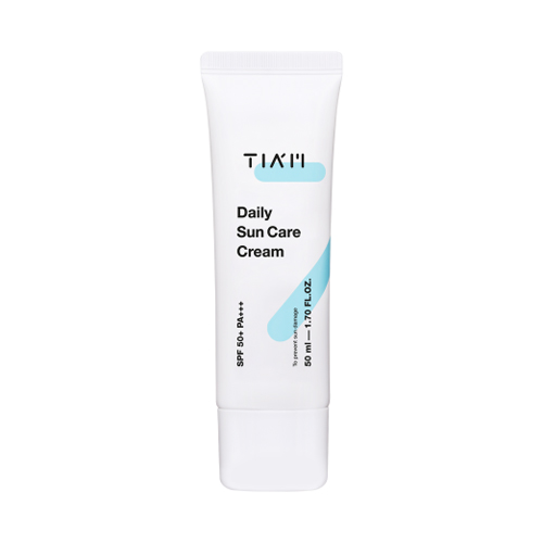 TIAM Daily Sun Care Cream SPF50+ PA++++ 50ml – Lightweight UV Protection Sunscreen