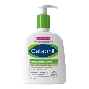 Cetaphil Moisturising Lotion for Normal to Dry, Sensitive Skin 236ml – Lightweight Daily Hydration