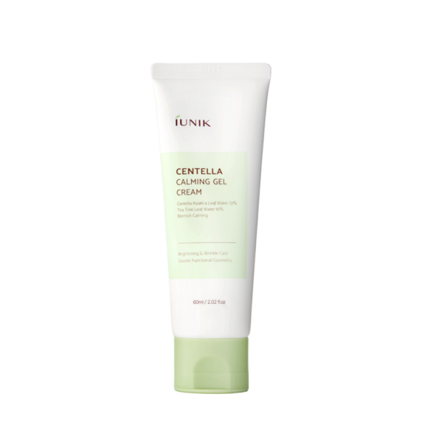 iUNIK Centella Calming Gel Cream 60ml – Lightweight Soothing & Oil-Control Moisturizer