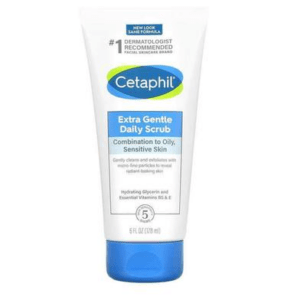 Cetaphil Extra Gentle Daily Scrub 178ml – For Combination, Oily & Sensitive Skin
