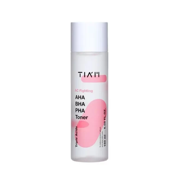 TIAM AC Fighting AHA BHA PHA Toner 180ml – Exfoliating & Acne Care Toner