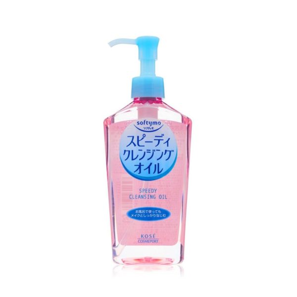 Kose Softymo Speedy Cleansing Oil 240ml – Fast Makeup Remover & Deep Pore Cleanser