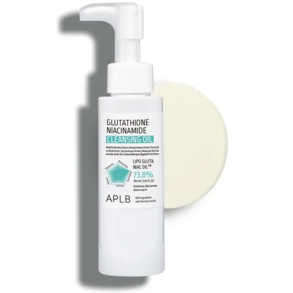 APLB Glutathione Niacinamide Cleansing Oil 105ml – Brightening & Hydrating Makeup Remover