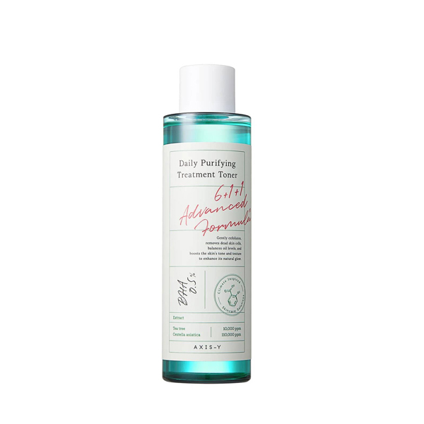 AXIS-Y Daily Purifying Treatment Toner 200ml – Gentle Exfoliating & Pore Care Toner