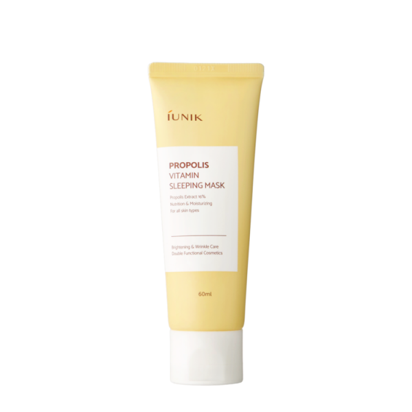 iUNIK Propolis Vitamin Sleeping Mask 60ml – Nourishing & Brightening Overnight Mask