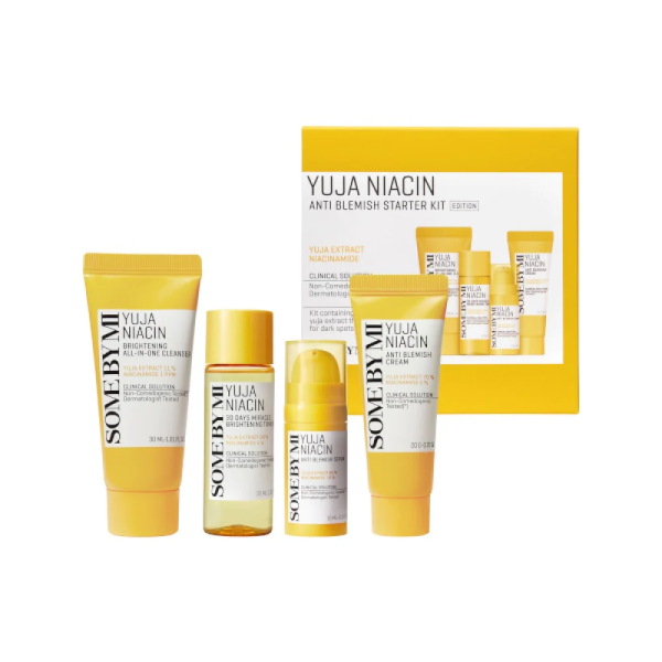Some By Mi Yuja Niacin Anti Blemish Starter Kit – Brightening & Anti-Blemish Starter Kit