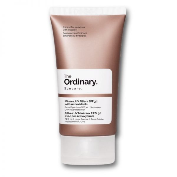 The Ordinary Mineral UV Filters SPF 30 with Antioxidants 50ml – Broad Spectrum Sunscreen