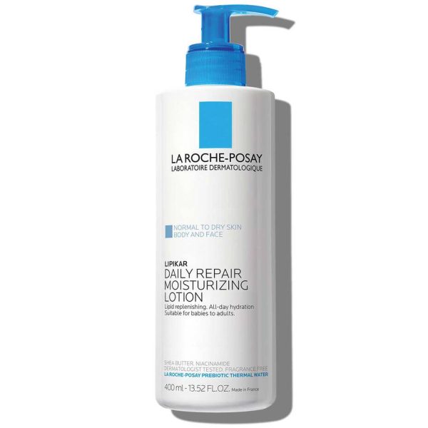 La Roche-Posay Lipikar Body Lotion For Normal To Dry Skin 400ml – Hydrating & Soothing Lotion for Dry Skin