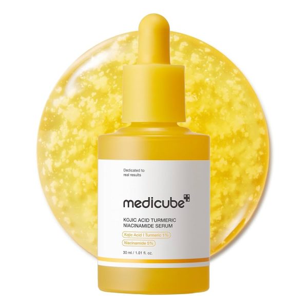 MEDICUBE Kojic Acid Turmeric Niacinamide Serum 30ml – Brightening, Spot Care & Even Tone Serum