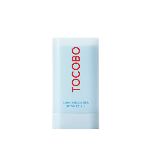 Tocobo Cotton Soft Sun Stick SPF50+ PA++++ 19g – Lightweight & Hydrating Korean Sunscreen