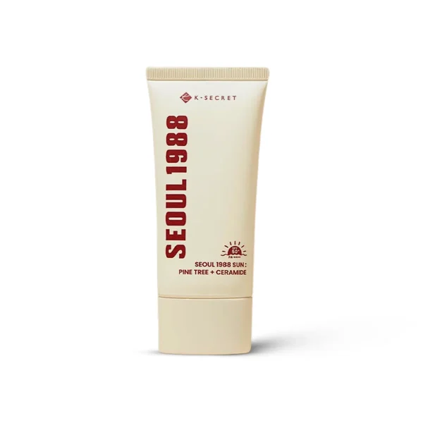 KSecret Seoul 1988 Sun: Pine Tree + Ceramide 50ml – Hydrating & Barrier Strengthening Sunscreen