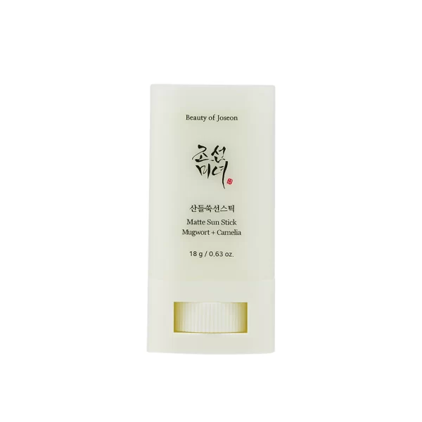 Beauty of Joseon Matte Sun Stick : Mugwort + Camellia SPF 50+ PA++++ 18g – Oil Control Sunscreen Stick