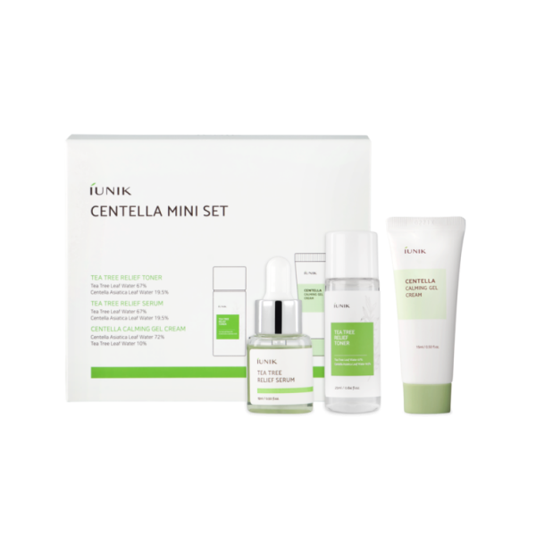 iUNIK Centella Mini Set – Soothing Travel Kit for Sensitive & Acne-Prone Skin