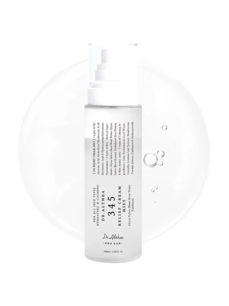 Dr. Althea 345 Relief Cream Mist 100ml – Soothing Hydrating Facial Mist